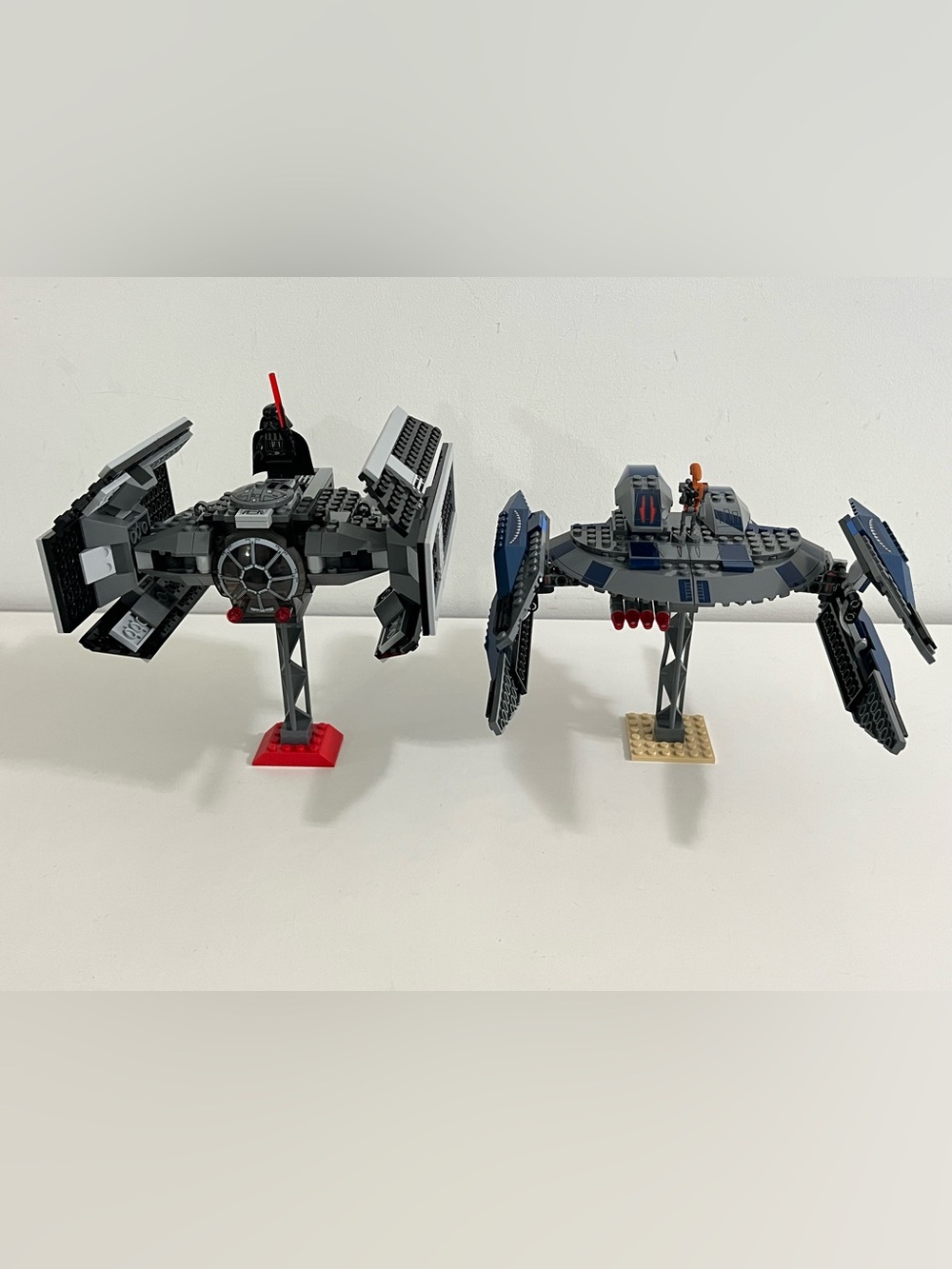 Lego Darth Vader's TIE Fighter 8017 & Hyena Droid Bomber 8016 Retired Ships only